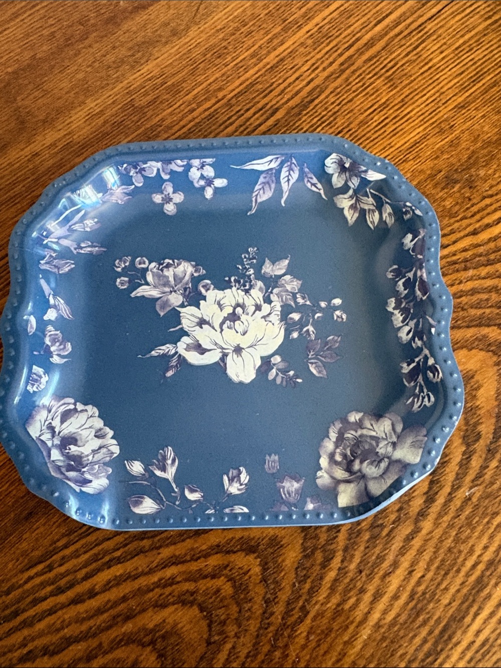 The Pioneer Woman Delilah Bamboo Melamine Spoon Rest - Blue